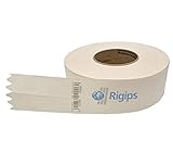 Rigips® Papier Fugendeckstreifen [52mm x 75m Rolle] Papier-Bewehrungsstreifen Reißfest | Fugenband für Gipskartonplatten im Trockenbau