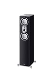 Magnat Signature 1105, schwarz, 1 STK. dynamischer High-End-3,5-Wege-Bassreflex Lautsprecher mit massiver Aluminium-Deckelplatte und überragendem Klang