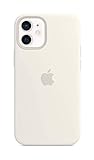 Apple Silikon Case mit MagSafe (für iPhone 12 Mini) - Weiß - 5.4 Zoll