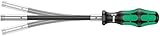 Wera 05028161001 393 S, Bit-Handhalter extra slim mit flexiblem Schaft, 1/4' x 173,5