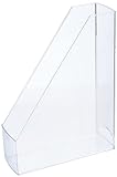 Herlitz 10778512 Stehsammler A4-C4 hochglanz transparent glasklar Kunststoff
