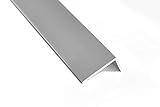 Nielsen Aluminium Winkelprofil Silber matt eloxiert 1000x30x15 mm, Stärke 2 mm, Länge: 100 cm