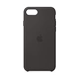 Apple Silikon Case (für iPhone SE) - Schwarz - 4 Zoll