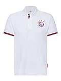 FC Bayern München Poloshirt Logo weiß, 3XL