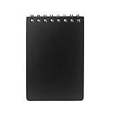 LXXSH Tragbares Notizbuch, wiederverwendbar, geeignet für die Schule im Tagebuch, Farbe: A, Größe: 10,5 cm x 7,5 cm
