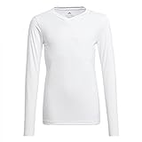 adidas Team Base Tee und T-Shirts für Kinder, Jungen, T-Shirts, GN5713, weiß, 10 Años, 140