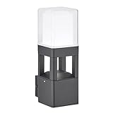 WOFI Außenleuchte, Outdoor Line Sierra 1-flammig, Schwarz, LED, W