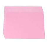 FARUTA 100 Stück A4 bedruckbares Papier rosa Kopierpapier farbiges Papier Karton Druckerpapier Faltbares Papier für DIY Handwerk Schule Büro (Farbe: Rosa)