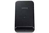 Samsung Wireless Charger Convertible EP-N3300 drahtlose Ladestation, 9W, stehend Laden oder Ladepad, für Smartphones, Kopfhörer, Earbuds, schwarz