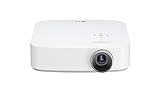 LG Beamer PF50KS bis 254 cm (100 Zoll) Cinebeam Full HD LED Projektor (600 Lumen, USB Type-C, WebOS), Weiß