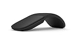 Microsoft Arc Mouse Maus Bluetooth BlueTrack Ambidextrös Schwarz - Mäuse (Ambidextrös, BlueTrack, Bluetooth, Schwarz)