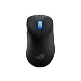 ASUS ROG Keris II Ace Wireless AimPoint Black Gaming Maus (ergonomisch, optischer Sensor ROG AimPoint Pro, 42.000 DPI, ROG Optical Micro Switches, USB, Bluetooth, 2,4-GHz-HF ROG SpeedNova, schwarz)