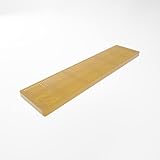 BAUHELD® Universal Verglasungsklötze 30x100 x 4mm [500 Stück] - Gelbe Fenster-Abstandshalter Keile aus Kunststoff - Als Unterlegplatten, Kunststoffplatte, Unterleger, Ausgleichsplättchen geeig