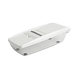 OMVOVSO Gemüsehacker Dicer,Mandoline Slicer Nahrungsmittelhacker Gemüse Spiralisator Gemüse Slicer Zwiebeln Zwiebelhacker,Weiß