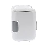 HAOX Mini-Kühlschrank, 4 Liter Kühler und Wärmer Kompakter Kühlschrank, Tragbarer Kühlschrank Ideal für Hautpflege, Lebensmittel, Medikamente, Muttermilch, Zuhause und Reisen