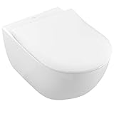 Villeroy & Boch 5614R2R1 2.0 WC-Kombi-Pack mit Ceramic+, Weiß