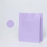 Großhandel Geschenk Papier Verpackungsbeutel Handwerk Verpackung Personalisierung Marke Business Einkaufstasche (Druckgebühr ist nicht enthalten)-Lila,China,32x11x27cm - 50 pc