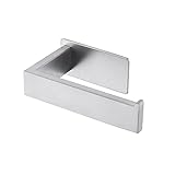 Amazon Brand - Eono Toilettenpapierhalter Ohne Bohren Klopapierhalter WC Rollenhalter Edelstahl SUS304 Klorollenhalter Klopapier Halterung Selbstklebend Halter Toiletten Gebürstet, A23571DM-2