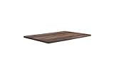 FORTE Tischsystem: Tischplatte aus Holzwerkstoff in Old Wood Vintage, 140 x 3,8 x 90 cm