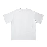 Caxndycing Sport Tshirts Herren Kurzarm Mode Oversized Tshirt Baumwolle Rundhalsausschnitt Bequem Sportshirt Atmungsaktiv Stretch Leichte Laufshirt Sommer Casual T Shirt Komp