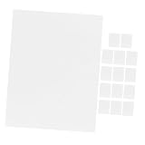 Tofficu 15St Transparenter Plattenherstellungsfilm LED-transparenter Filmbildschirm transparentes Papier farbiger Film zum Abdecken von Lichtern wasserfestes Aufkleberpapier das H