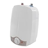 Mini-Elektro-Warmwasserbereiter, hocheffizienter 1500-W-Elektro-Warmwasserbereiter IPX4-Schutz 8-Liter-Temperatureinstellung für den Haushalt