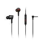 ASUS ROG Cetra II Core In-Ear-Gaming-Kopfhörer (3,5-mm-Stecker, kompatibel mit PCs, Notebooks, Mobiltelefonen, ROG Phone 5, PlayStation 5, Xbox Series X/S und Nintendo Switch), Schw