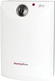 Thermoflow UT 10 Untertischspeicher drucklos | Warmwasserboiler 10 l Speichervolumen | Elektro-Warmwasserboiler G 3/8' Anschluss | 35-75 °C | 65 °C in 20 min.