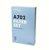 BONECO Partikelfilter 2er Set A702 - für den Luftreiniger P700 - entfernt 99% Feinstaub/PM 2.5 und reduziert Tabakrauch, schädliche Gase, Gerüche sowie Abgase