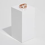 Oirlv Massivholz Minimalismus Stil Schmuckständer Vitrine Schmuck Organizer Quadratischer Halter(SM05201)