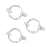 3 Stück weiße Babyflaschengriffe Weithals-Babyflaschengriff weiß geeignet für Babyflasche Stillgriff G