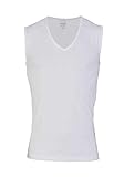 OLYMP Level Five Body fit Unterzieh- T-Shirt tiefer V-Ausschnitt Stretch weiß Größe XL
