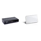 Xoro HRT 8730 Hybrid DVB-C/DVB-T/T2 Receiver (HDTV H.265, kartenloses Irdeto-Zugangssystem, PVR Ready, HDMI, USB 2.0, 12V) schwarz & Oehlbach Scope Vision DVB-T2 HD Antenne - Weiß
