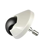 Kehrroboter-Zubehör Rad Universalrad Vorderrad Universal, Kompatibel Mit Xiaomi, Kompatibel Mit Roborock, Kompatibel Mit Dreame, F9(1pcs White)