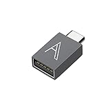 ALPHA OTG-Stecker USB Typ C auf USB Typ A 3.0 Adapter für MacBook Pro 2019/2018/2017, MacBook Air 2018, Samsung Galaxy S8/S9, Xiaomi MI4C, Nexus 5X 6p (grau)