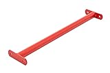 TRIBECCO® Reckstange Turnstange Gymnastikstange Metallstange (60 cm, Rot)