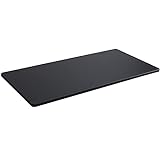 Balderia Schreibtischplatte - Arbeitsplatte für Heim & Büro - Bürotischplatte mit hoher Kratzfestigkeit - 140 x 70 cm, Schwarz