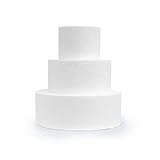 Miss Bakery's House® Styroporscheiben - Cake Dummy - Set 1-3 Stück - Cake-Pops