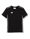 adidas Unisex-Child CORE18 Tee Y T-Shirt, Black, 910Y