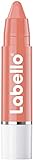 Labello Lips2Kiss Color Lip Balm Rosy Nude im 1er Pack (1 x 3g), Lippenpflege mit intensiver Farbe, Lippenstift mit echter Labello Pflege, nude