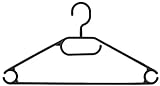 KESPER 16810 Kunststoff-Kleiderbügel, 10-er Pack, Breite: 40 cm, schwarz