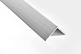 Nielsen Aluminium Winkelprofil Natur (Pressblank) 2000x10x10 mm, Stärke: 1 mm, Länge: 200 cm