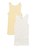 Sanetta Mädchen Shirt beige 335255 Unterwäsche, White Pebble, 128