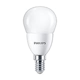 Philips CorePro 929002973102 7 W (60 W ) P48 Lustre, E14 kleine Edison-Schraube, 2700 warmwei脽, nicht dimmbar, mattiert