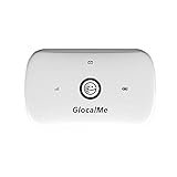 GlocalMe NEOS mobiler WLAN Router, 4G LTE, 2200mAh Akku, Verbindung für 16 Geräte, kompatibel mit Allen lokalen europäischen und asiatischen SIM Karten, Mobiler WiFi Hotspot (weiß)