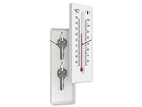 Thermometer Schlüsselversteck, Weiß
