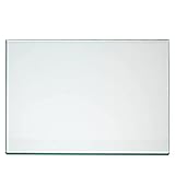 Glasplatte | Glasregal | Glasscheibe - Klarglas - 6 mm Stärke - (133,64 EUR/qm) -Viele Maße lieferbar - 330 mm x 330
