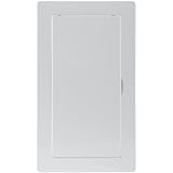 Vent Systems 10 x 20 cm Zugangsklappe aus ABS-Kunststoff für Trockenbau, Wand und Decke, Elektro- und Sanitär-Service-Türabdeckung - Rahmengröße 135 x 235