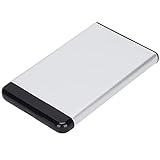 Externe Festplatte, 40GB/80GB/120GB/250GB/320GB/500GB/1TB/2TB Schnelle Datenübertragung 50-130M/S Tragbare Ultra Slim HDD mit Mirco USB 3.0 Port ​für Desktop, Laptop, All-in-One(80GB-Silber)