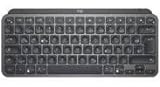 Logitech MX Keys Mini minimalistische kabellose beleuchtete Tastatur, kompakt, Bluetooth, Hintergrundbeleuchtung, USB-C, kompatibel mit Apple macOS, iOS, Windows, Linux, Android, aus Metall, Anthrazit